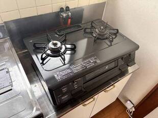 2口コンロ