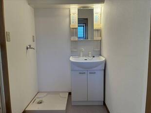 洗濯機置場、シャンプドレッサー