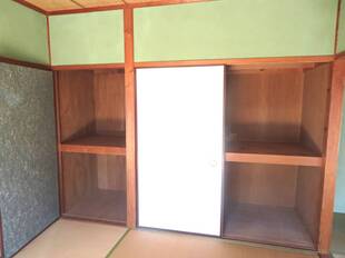 和室収納　角部屋