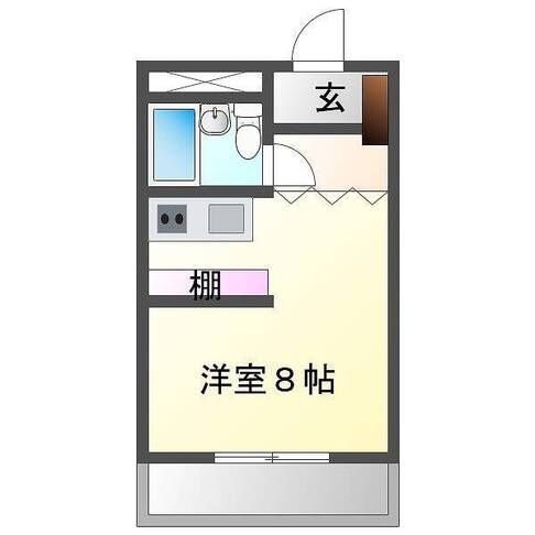 アーバンヴィレッジ日の出（延岡市　日の出町）＜1R＞301号室