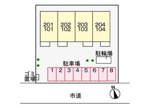 駐車場配置図