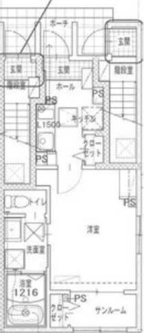 トリニティ塩浜（延岡市　塩浜町）＜1階・1K＞