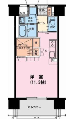 リオグランデ　（延岡市　南町）＜1R+ロフト＞603号室