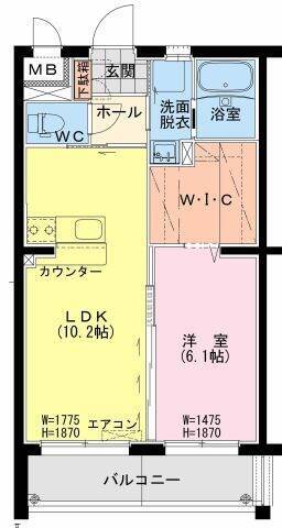 （仮称）高千穂・三田井マンション＜1LDK＞